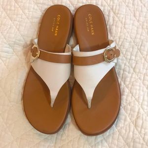 Cole Haan Felicity buckle leather sandal, 8.5